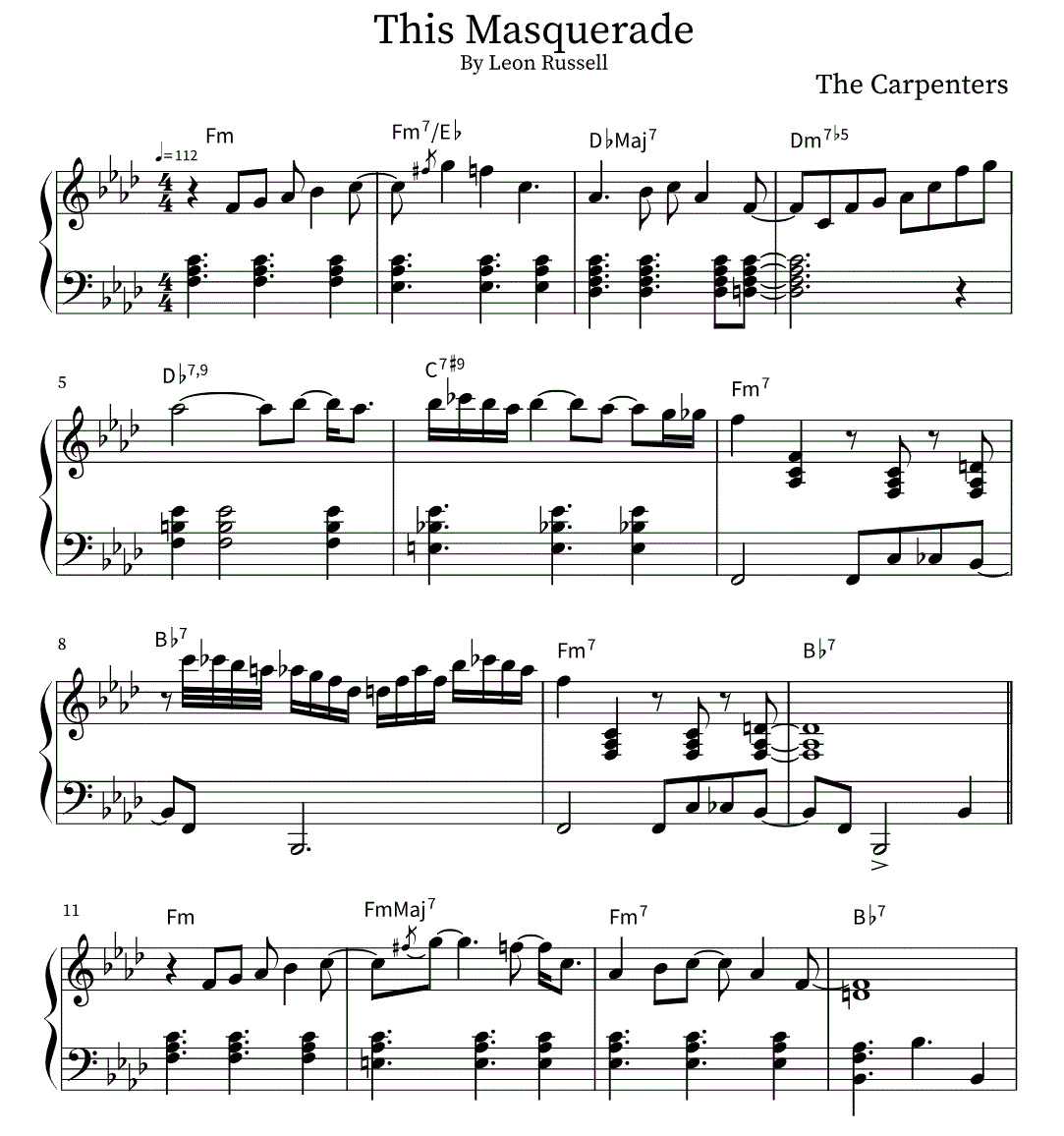 Sheet Music